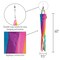 In the Breeze 5228 — 60-inch Fiesta Spinsock — Colorful and Fun Spinning Windsock, Kite Line Laundry